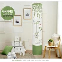 Small fabric white mouse home decoration Korean version cabinet machine horse all-inclusive air conditioning cover column cylindrical