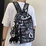 Трендовый универсальный японский вместительный и большой школьный рюкзак для школьников, ноутбук, сумка для путешествий, сумка через плечо, в корейском стиле, подходит для студента