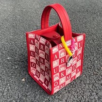 cartoon waterproof handbag work with rice insulation lunch b