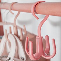 New storage artifact rotatable adhesive hook bag storage rack shoe rack collar tie rack scarf coat adhesive hook