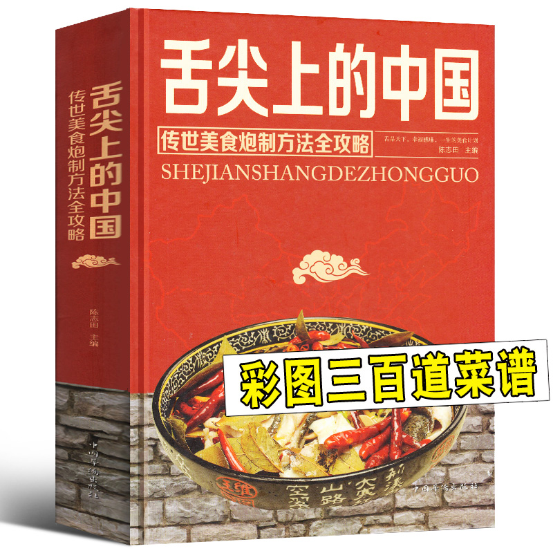 舌尖上的中国美食书（传世美食炮制方法全攻略）家常美食菜谱食谱