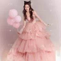 Платье, перчатки, шпильки для волос, 26 размер