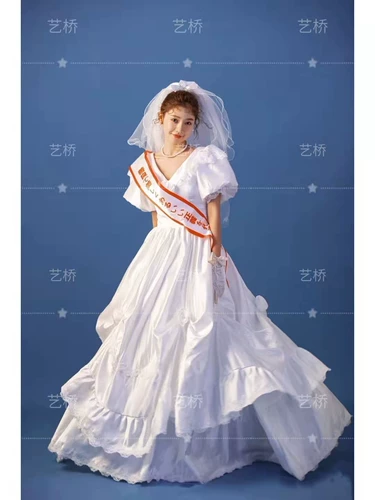 Ретро свадьба Showa Celestial Day 'Girls' Платье для дня рождения фото фильмы тема искусства фото личное фото одежда