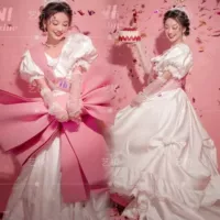 № 30 платье+рукав+лента