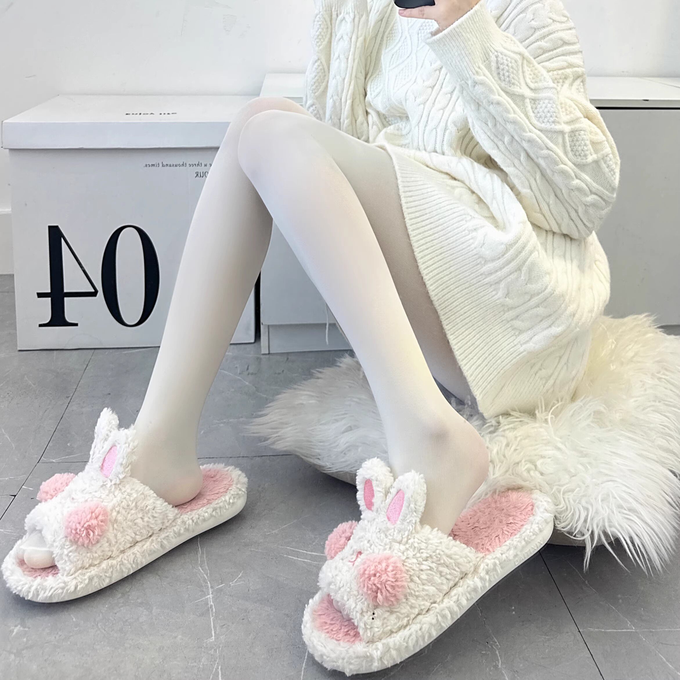 колготки / чулки дна 白丝袜女萝莉学生罗莉塔lolita袜子日系纯黑色jk制服纯欲风裤袜