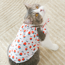 Smear Tea Butterfly Knot Shirt Kitty Clothes Summer Dress Dogs Summer Thin teddy Bears Bear Small Dogs Pet Summer