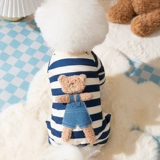 Трехмерная одежда для щенка медведя Весна и летняя плюшевая бишон медведь Померанский маленький собака кот кот четвероногий домашняя одежда