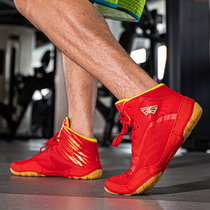 Boxing shoes for men and women Sanda shoes fighting shoes special training shoes low-cut Muay Thai shoes professional free fighting shoes wrestling shoes