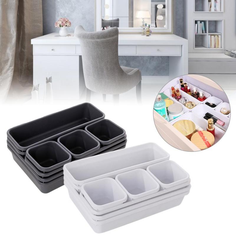 Organizer Box Trays Home Office Storage Kitchen Bathroom Clo