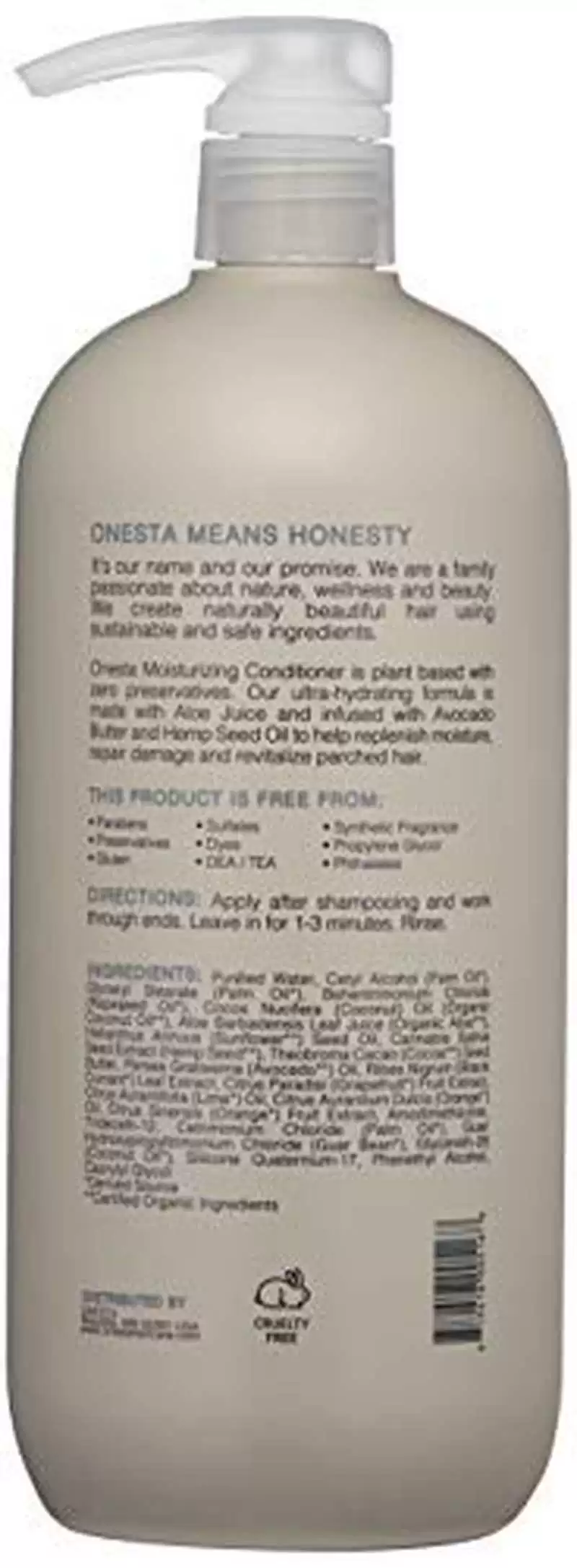 [Onesta уход за волосами естественный увлажняющий кондиционер для волос 32 oz]