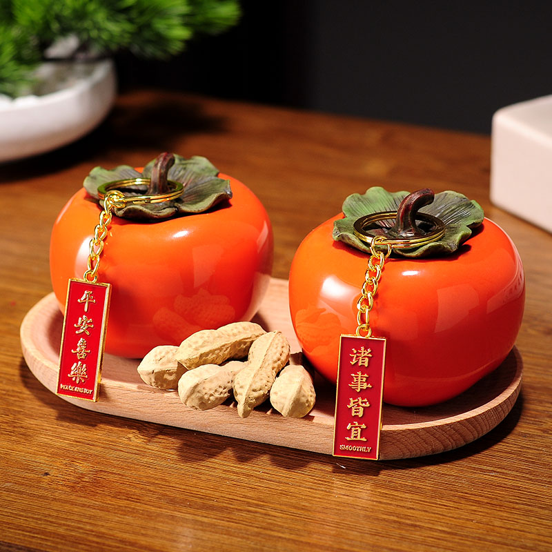 Persimmon Persimmon best Persimmon decoration the best movedto a new house of the happy gift move gift decoration New Year decoration