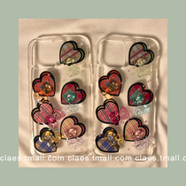 Korean wind minimalist loving solid Cubs apply iPhone13 12promax Apple 11 phone shell x xs xr female with xsmax 7p anti-fall 8plus