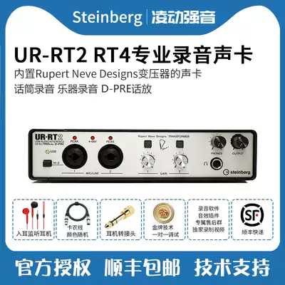 Steinberg YAMAHA Yamaba UR-RT2 RT4 Professional recording dubbing arrangement mixing sound card