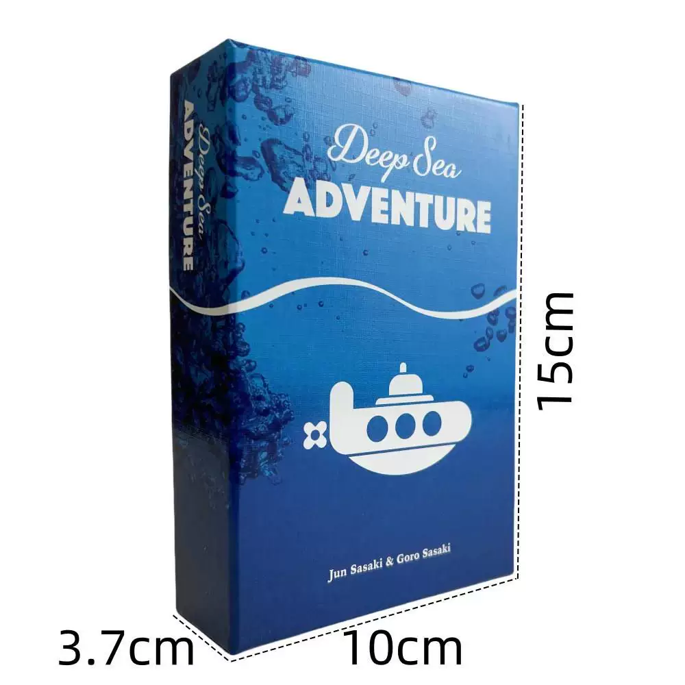 Игра карточная настольная Глубоководное приключение Deep Sea Adventure для семьи детская вечеринка