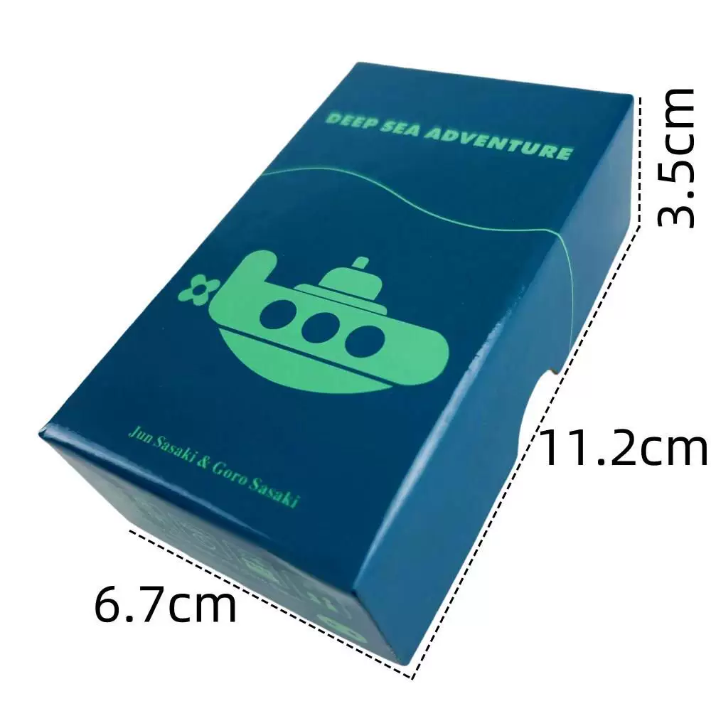Игра карточная настольная Глубоководное приключение Deep Sea Adventure для семьи детская вечеринка