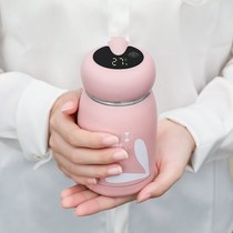 Yu Chen 304 stainless steel Vacuum Thermos cup portable water cup creative Cup children students Korean cute children err