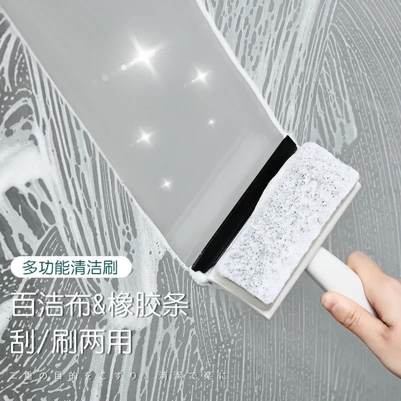 Multi-function cleaning brush scraping one brush