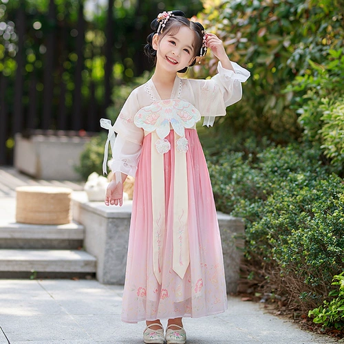 Осеннее ханьфу, детское платье, китайский стиль