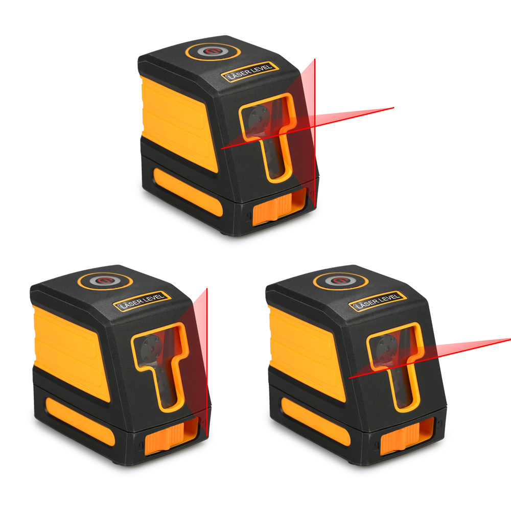 2 Lines Red Laser Level Horizontal Vertical Cross Line