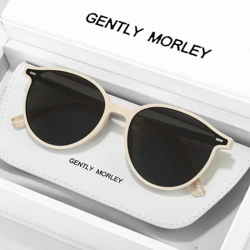 Новинка 2025 года, солнцезащитные очки GM в белой оправе, женские солнцезащитные очки в маленькой белой оправе Дженни в том же стиле, летние с защитой от УФ-бликов