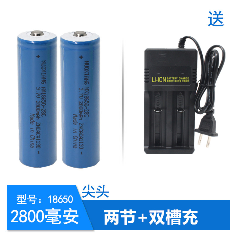 18650 Lithium Battery Acoustics 3 7V Bright Light Flashlight Mobile Charging Core Rechargeable Battery 3 6V 2200mAh