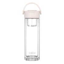 German magnetic bomb tea cup tea separation cup high value 2024 new double anti - hot magnetic suction glass 847