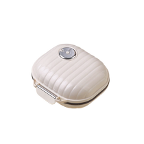 Portable pill box pill-packed medicine storage box portable pill-divided sealed box to carry with you seven days a week 847