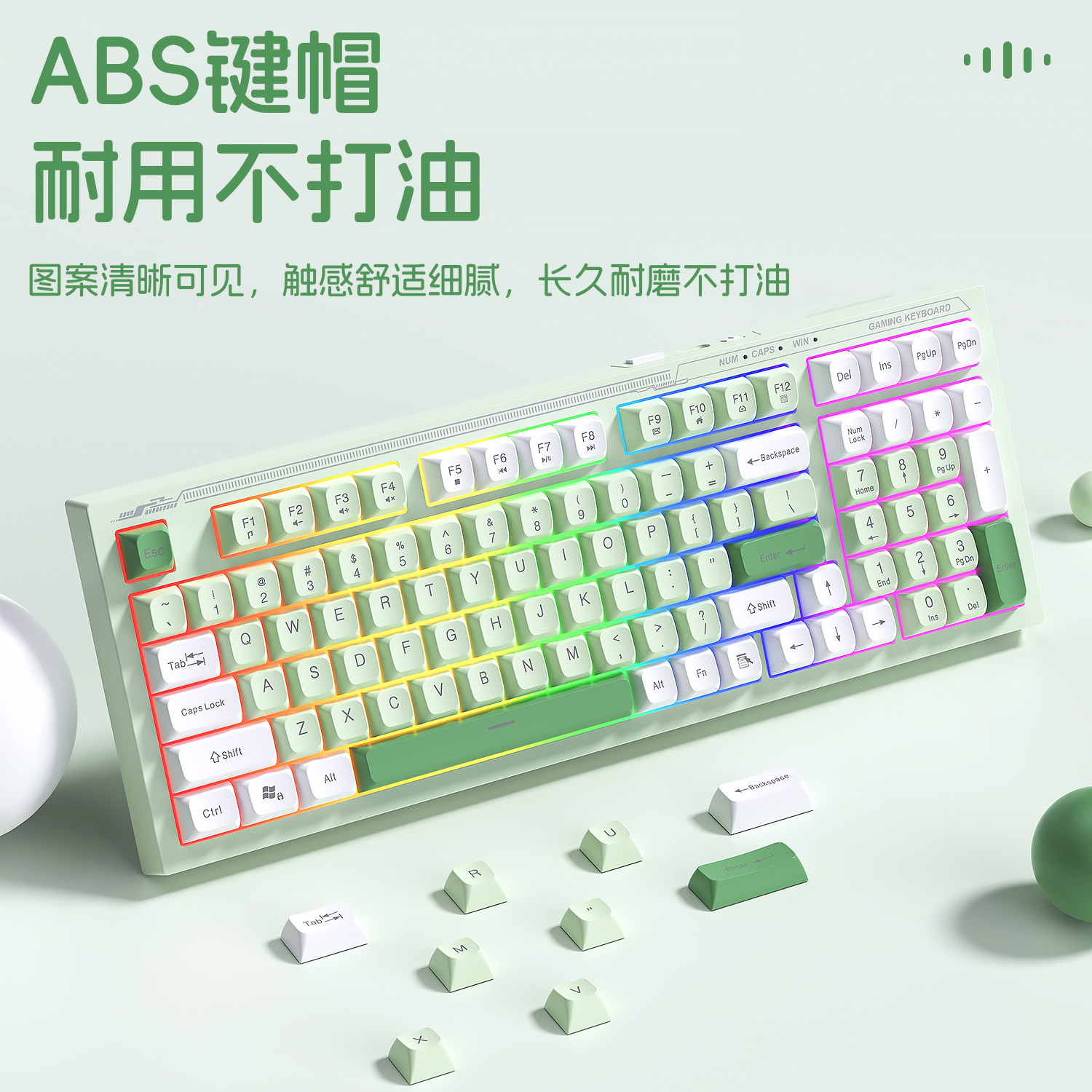 Hp K300 Keyboard Wired Mechanical Feel Typing Office Computer 98 Quiet Sound Unisex Desktop Laptop