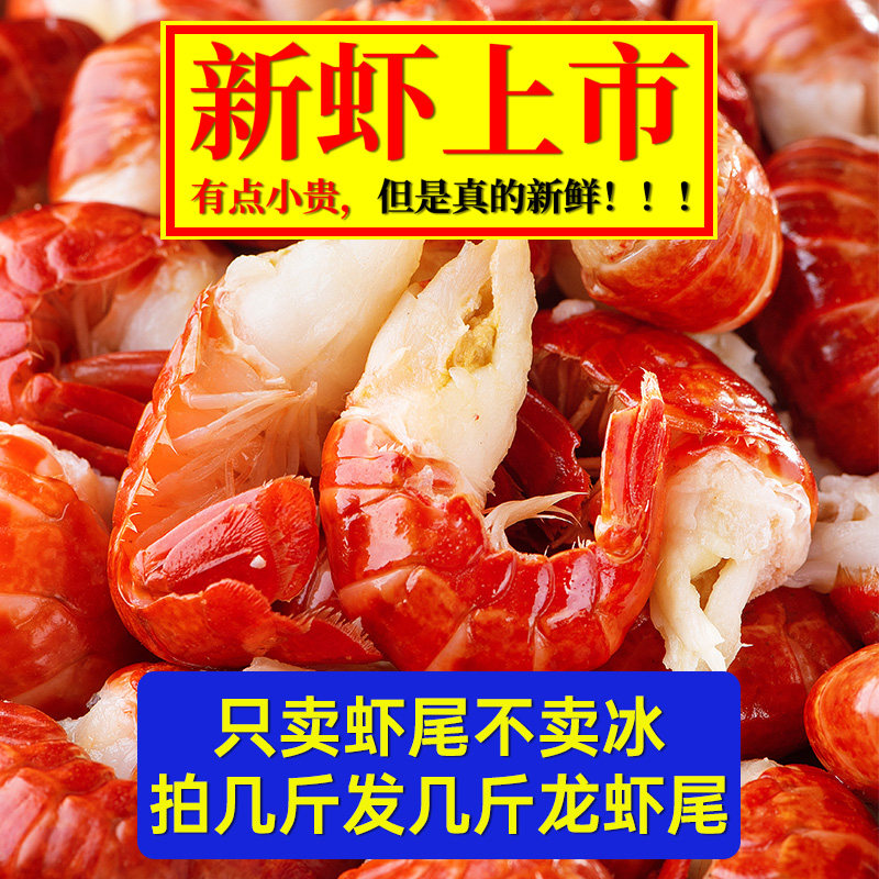 龙虾尾冷冻生鲜!鲜活无冰衣特级大号,吃货必囤的宝藏食材!-虾类制品-淘宝好物网