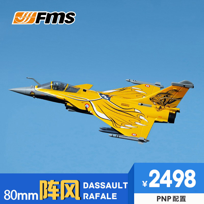 FMS80mm ducted gust like a real aircraft model attack aircraft electric remote control model fixed wing foam assembly