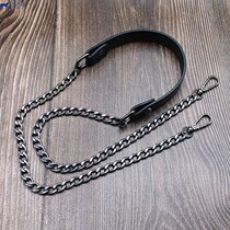 Handbag Strap Replacement Substitutable Inclined Cross Braces Decompression Metal Chain Wide Shoulder Strap Women Bag With Accessories Single Buy