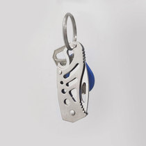 Keychain pendant accessories multifunctional knife mens waist hanging creative personality gift key pendant