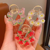 19#Sweet 3 -Piece Set [Purple Flower+Yellow Flower+Cherry]
