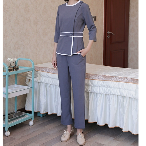 Элитный комбинезон, летний комплект, для салонов красоты