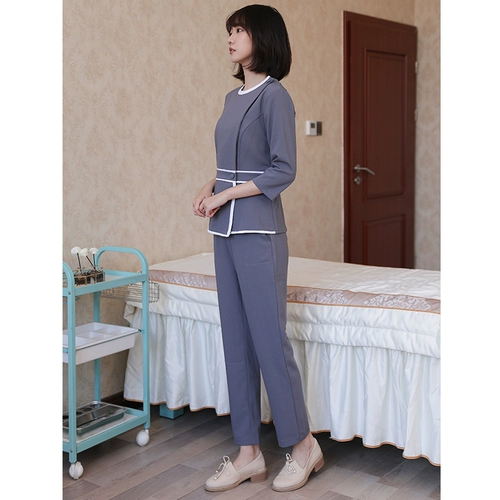 Элитный комбинезон, летний комплект, для салонов красоты