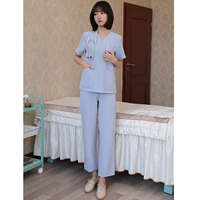 1992 светло -голубой топ+брюки (женская одежда)