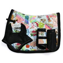 TF harness equestrian sweat pad dance horse sweat drawer export European obstacle saddle pad shock absorption thickened playful earmuffs