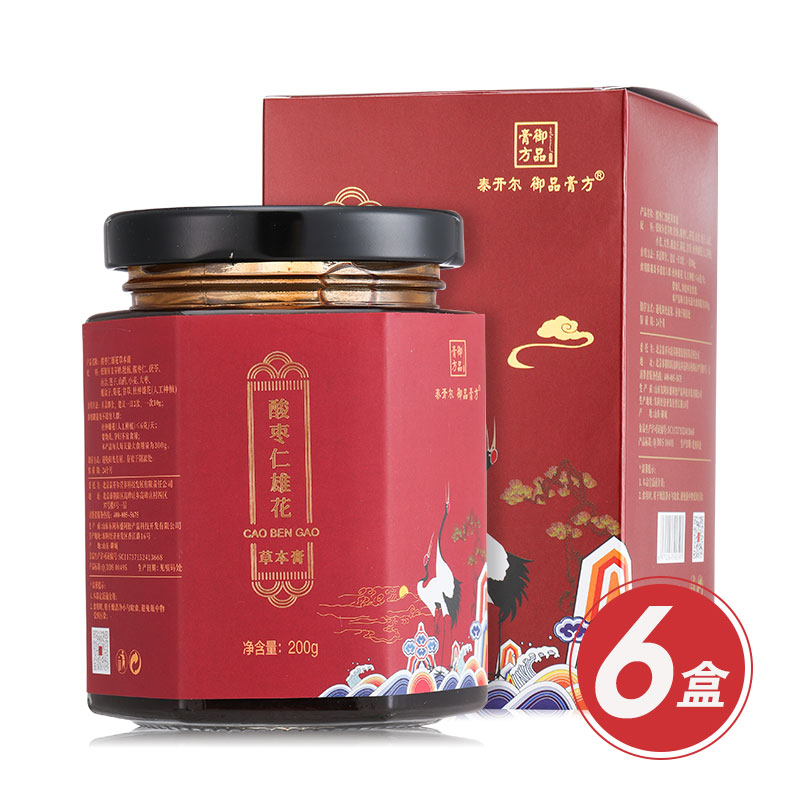 The Yuzuo Yuzuo Yuzuo Yuzuo Flower Package Du Zhongxiong Flower 200g TV with 6 bottles