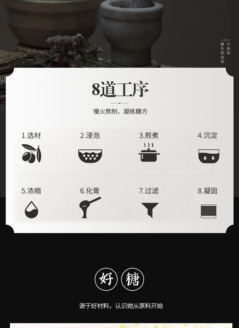 可签到【吉斯琪】手工梨膏糖润喉糖100g