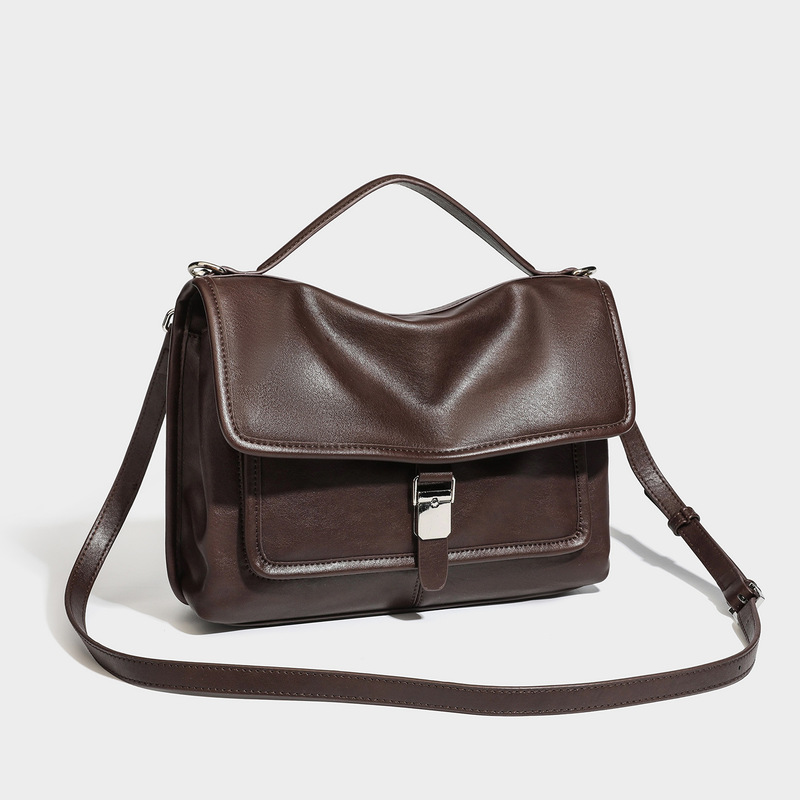 Niche Design 2026 Autumn and Winter Fashion Messenger Bag, Large-Capacity Commuter Handbag, Single-Shoulder Crossbody Bag Niche Design 2026 Autumn and Winter Fashion Messenger Bag, Large-Capacity Commuter Handbag, Single-Shoulder Crossbody Bag