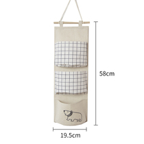 Hanging pocket wall wall hanging bag bag dormitory bedroom door and backdoor wall wall hanging wall