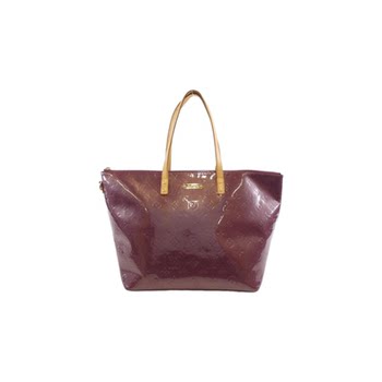 Second-hand lv louis vuitton women's bag b level 9 new vernis bellevue patent leather handbag