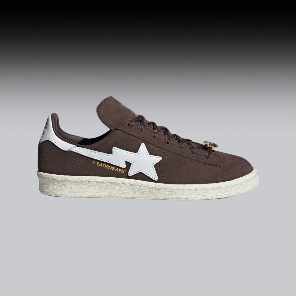 adidas gazelle silver green womens BAPE X ADIDAS 】CAMPUS 80S BAPE main image 1