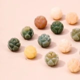 Белые четки бодхи, бусины, браслет из бусин