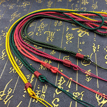 Dragon Pattern Plain Rope Necklace Rope Handwoven Non-elastic Dragon Pattern Necklace Rope DIY Boutique Pendant Multicolor Necklace Rope