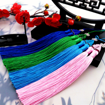 Lotus double beard tassel tassels pure handmade national style multi-color car hanging ornaments exquisite Bodhi accessories DIY