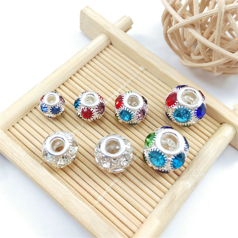 Rhinestone Flower Ball DIY Jewelry Accessories Flower Ball Rhinestone Beads Diy Bracelet Accessories Accessories Ring Bracelet Accessories