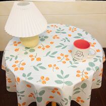 High-end tablecloth girl heart desk table cloth fabric picnic cloth Nordic coffee table rectangular Japanese Korean style table mat