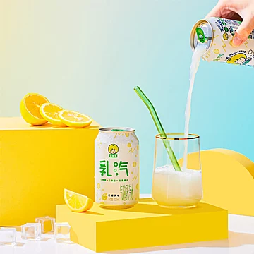 【时代少年团推荐】伊利汽水0脂肪320mL*6罐