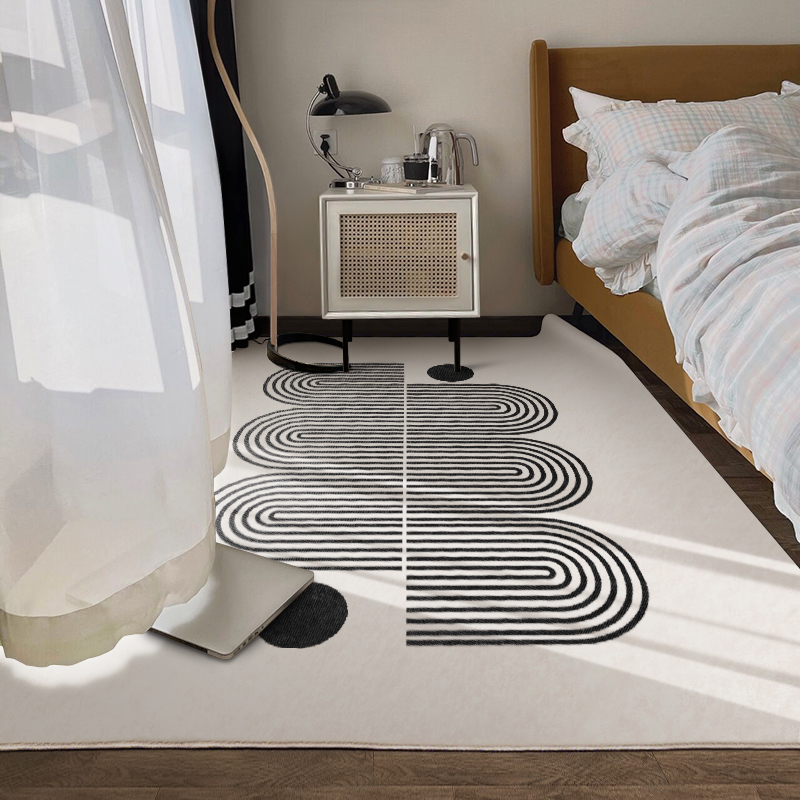 Nordic carpet living room ins style light luxury high-end sofa coffee table blanket 2022 new modern minimalist bedroom floor mat